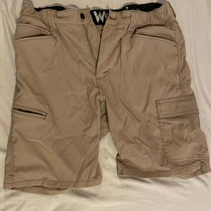 Wrangler cargo shorts.